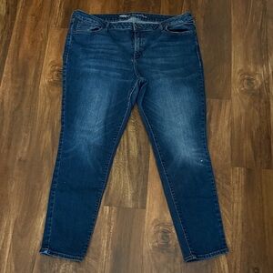 Old Navy Women's Dark Blue Skinny Jeans